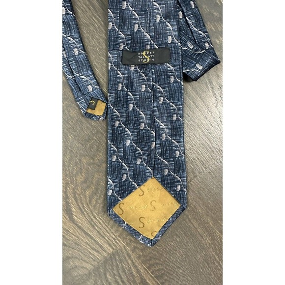 LNWOT Robert Talbott‎ Studio Hand Made Silk Satin Tie -61L - Picture 3 of 3